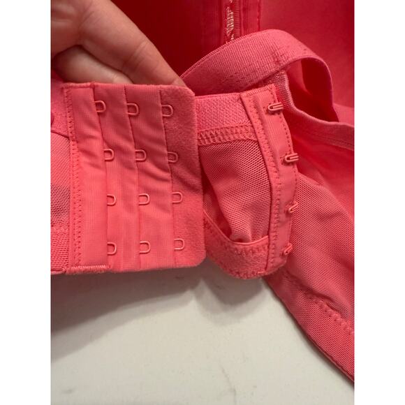 Woman Within Comfort Choice New Women's Size 46C Wireless Full Coverage Pink Bra - Picture 7 of 12